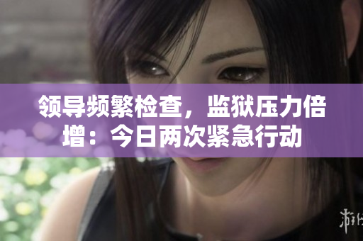 領(lǐng)導(dǎo)頻繁檢查，監(jiān)獄壓力倍增：今日兩次緊急行動