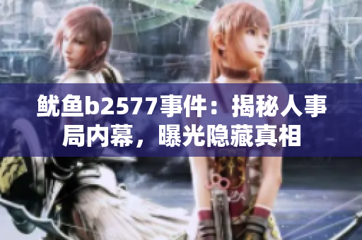 魷魚b2577事件：揭秘人事局內(nèi)幕，曝光隱藏真相