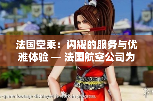 法國空乘：閃耀的服務(wù)與優(yōu)雅體驗(yàn) — 法國航空公司為您帶來全新旅程