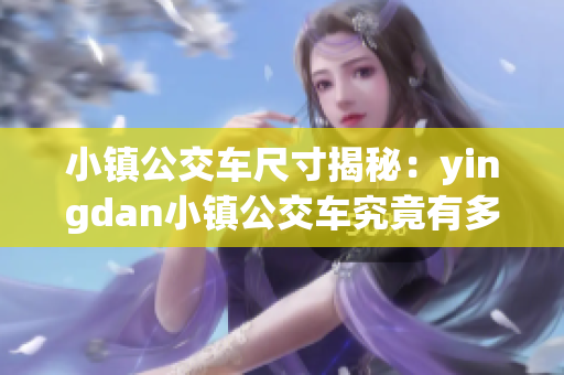 小鎮(zhèn)公交車尺寸揭秘：yingdan小鎮(zhèn)公交車究竟有多大？