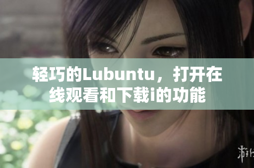 輕巧的Lubuntu，打開在線觀看和下載i的功能