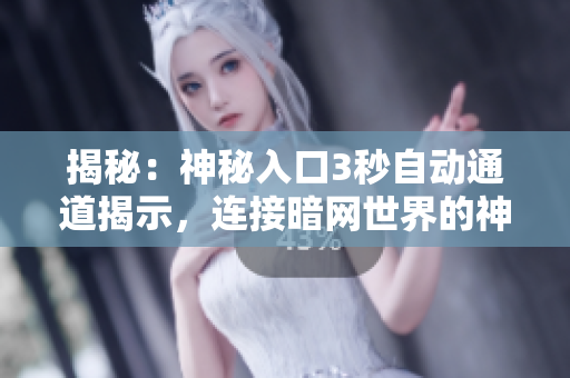揭秘：神秘入口3秒自動通道揭示，連接暗網(wǎng)世界的神秘通道揭秘