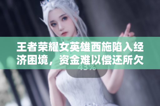 王者榮耀女英雄西施陷入經(jīng)濟困境，資金難以償還所欠債務(wù)