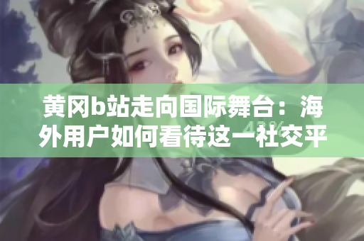 黃岡b站走向國(guó)際舞臺(tái)：海外用戶(hù)如何看待這一社交平臺(tái)？