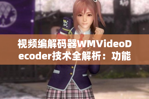 視頻編解碼器WMVideoDecoder技術(shù)全解析：功能、應(yīng)用及未來發(fā)展