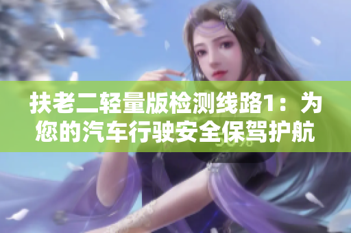 扶老二輕量版檢測(cè)線路1：為您的汽車(chē)行駛安全保駕護(hù)航