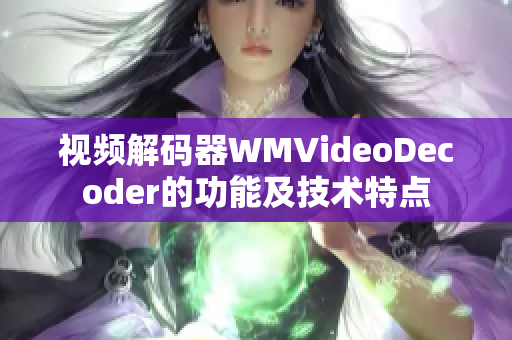 視頻解碼器WMVideoDecoder的功能及技術(shù)特點