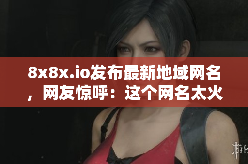 8x8x.io發(fā)布最新地域網(wǎng)名，網(wǎng)友驚呼：這個(gè)網(wǎng)名太火了！