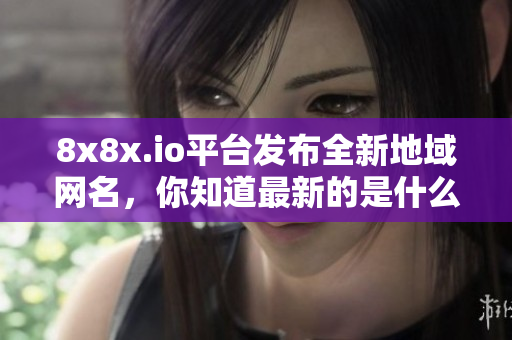 8x8x.io平臺發(fā)布全新地域網名，你知道最新的是什么嗎