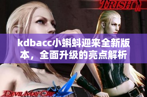 kdbacc小蝌蚪迎來全新版本，全面升級的亮點(diǎn)解析