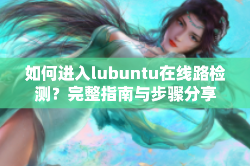 如何進(jìn)入lubuntu在線路檢測？完整指南與步驟分享