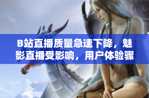B站直播質(zhì)量急速下降，魅影直播受影響，用戶體驗(yàn)驟降