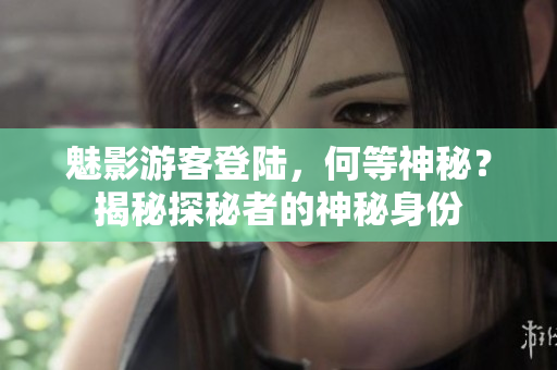 魅影游客登陸，何等神秘？揭秘探秘者的神秘身份