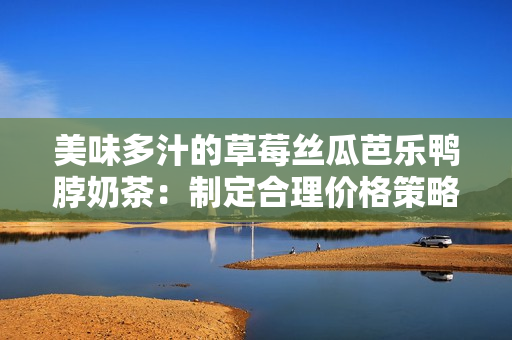 美味多汁的草莓絲瓜芭樂鴨脖奶茶：制定合理價格策略，滿足不同消費者需求
