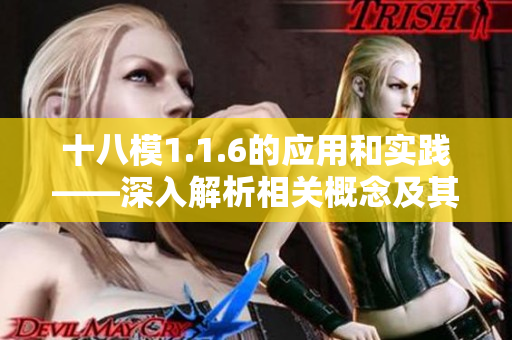 十八模1.1.6的應(yīng)用和實踐——深入解析相關(guān)概念及其在現(xiàn)實生活中的運用